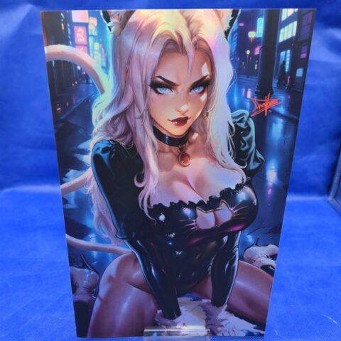 Black Cat Multiverse Saga Artist Alley Exclusive Foil Variant Marvel