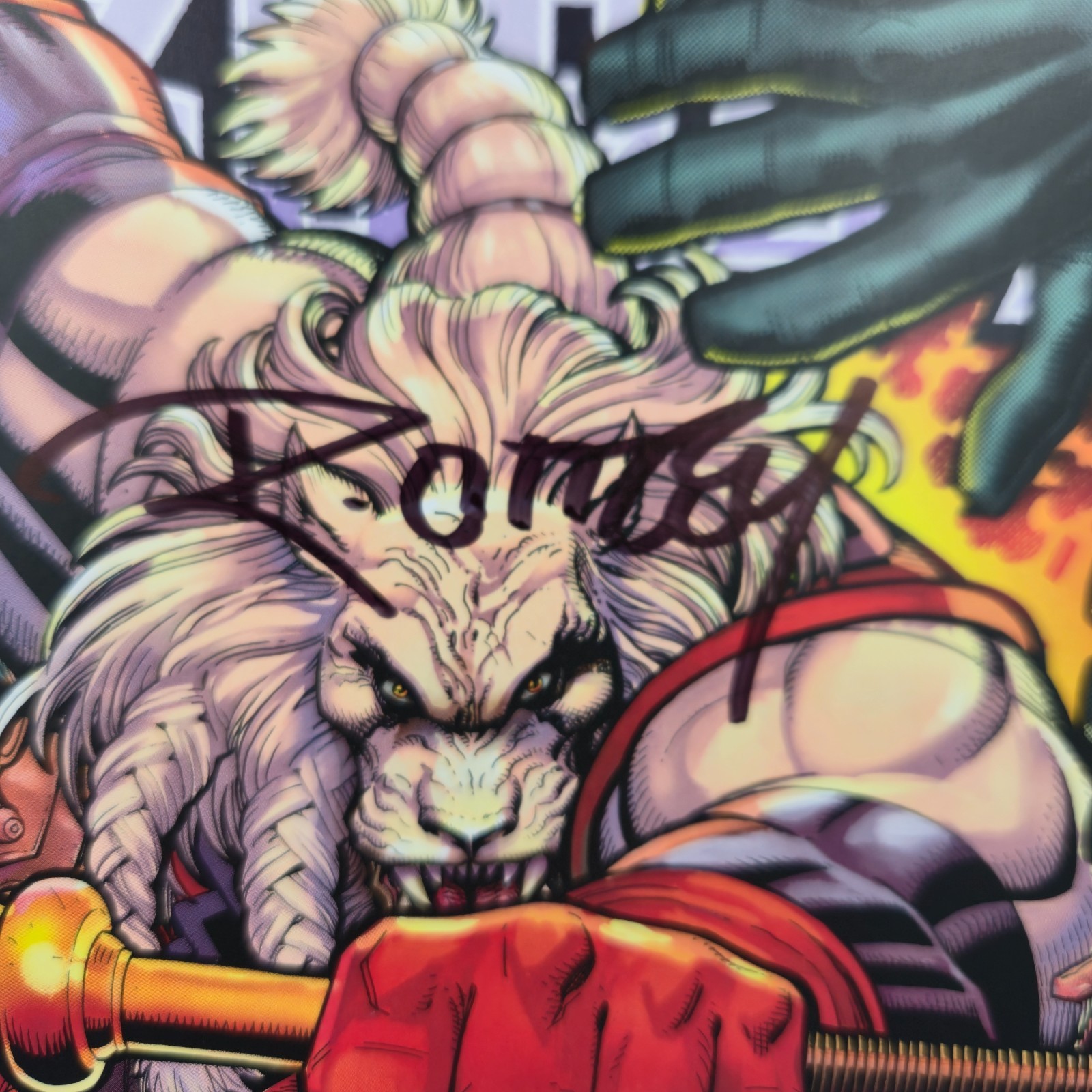 Battle Beast #1 – 1:50 Cover Signed By RYAN OTTLEY Comes With COA – NM