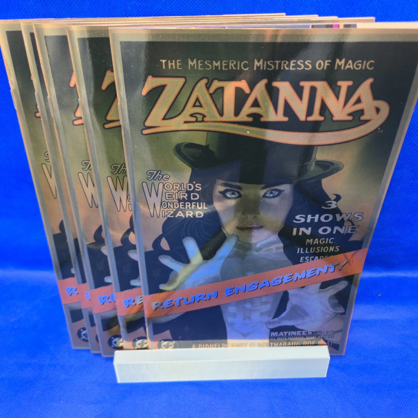 Zatanna 2026 #1 Cover E Adam Hughes Foil Variant Lot of 5 DC NM