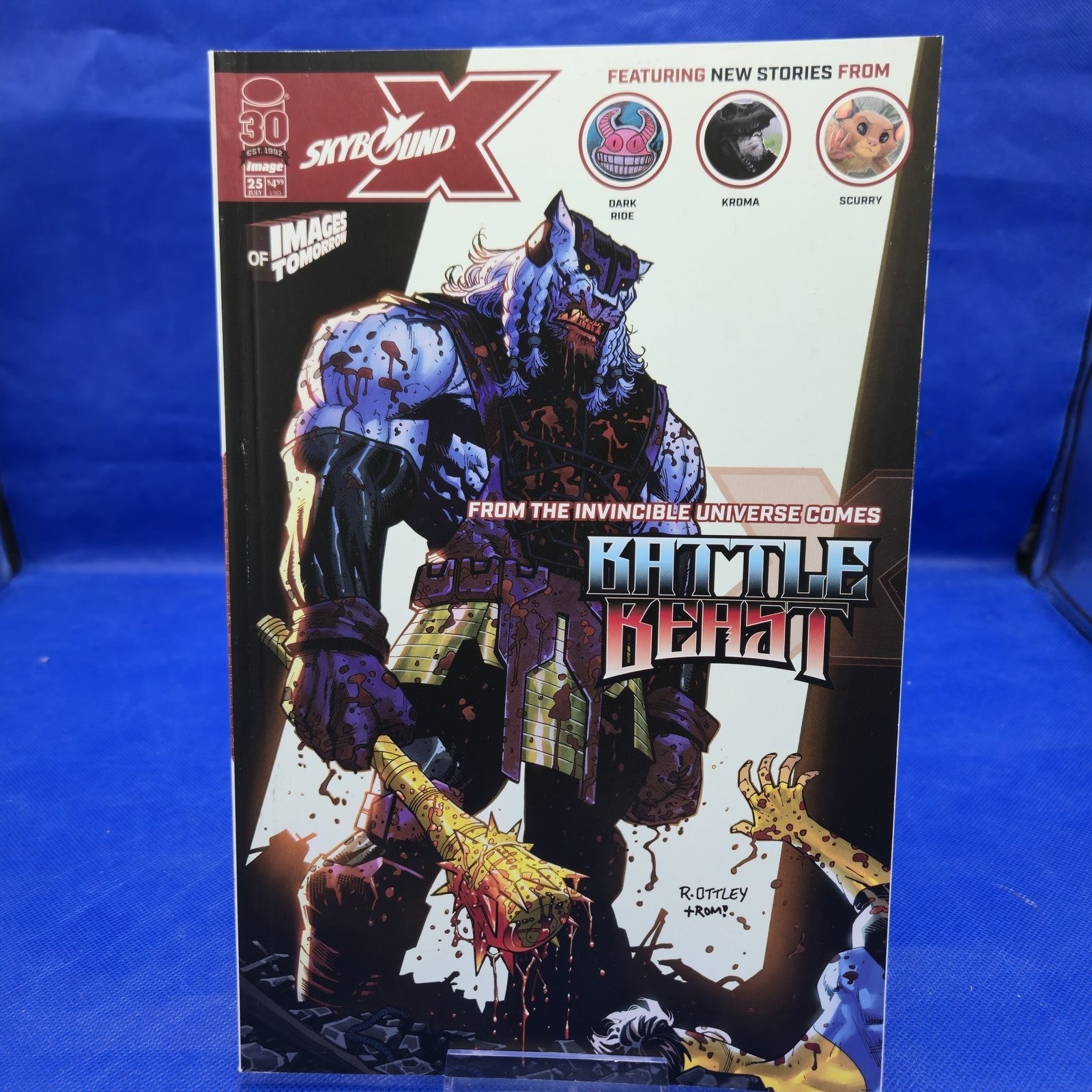 Skybound X #25 Battle Beast Preview Image Invincible Crossover NM