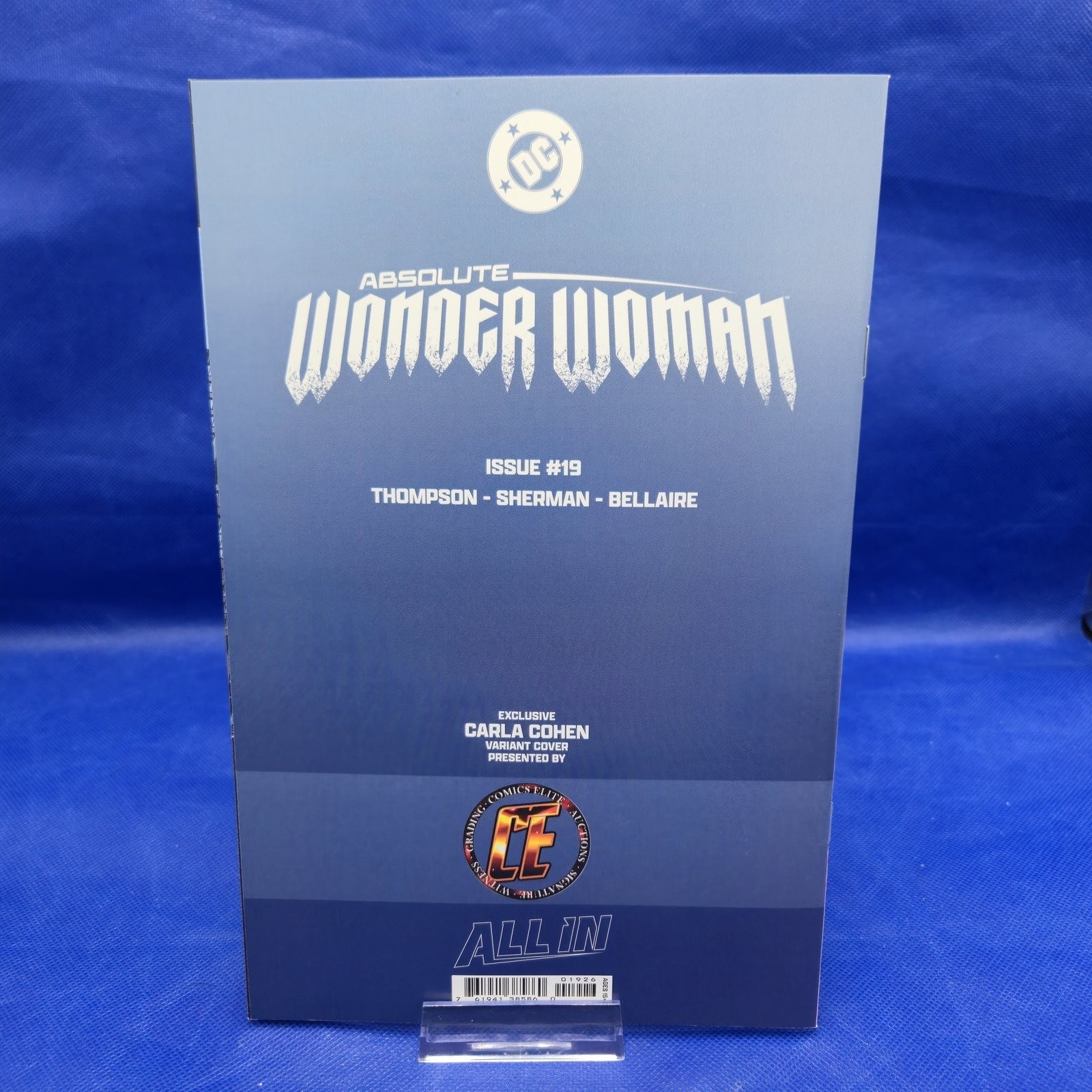 Absolute Wonder Woman #19 Carla Cohen Virgin Variant DC NM - Image 2