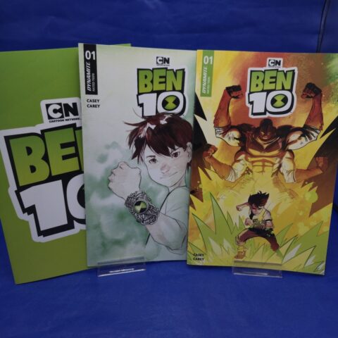 Ben 10 #1 Cover C D P Variant Set Cartoon Network Dynamite NM