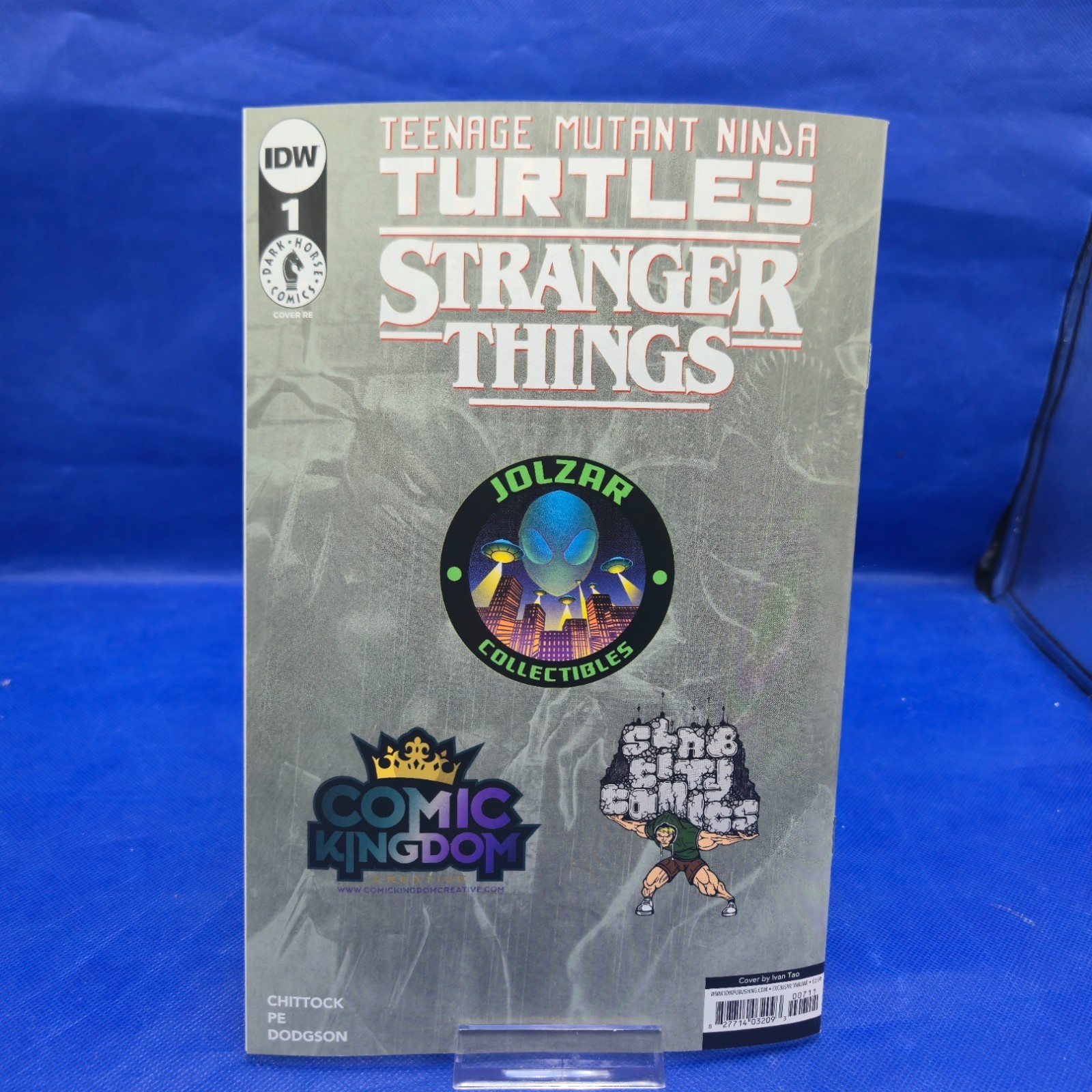 TMNT x Stranger Things #1 Tao Virgin Variant IDW 2023 NM