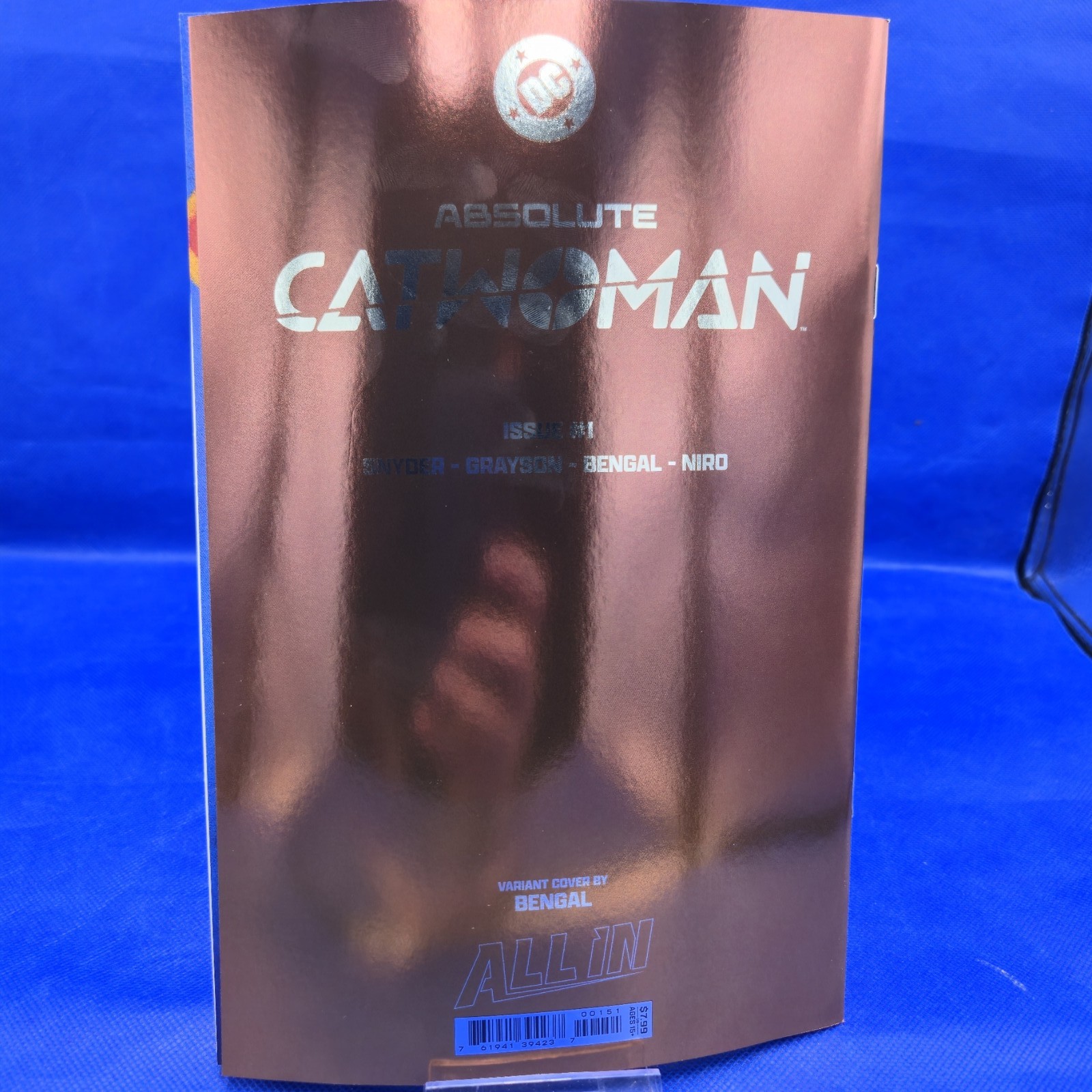 Absolute Catwoman #1 Cover E Bengal Foil Variant DC 2026 NM - Image 8