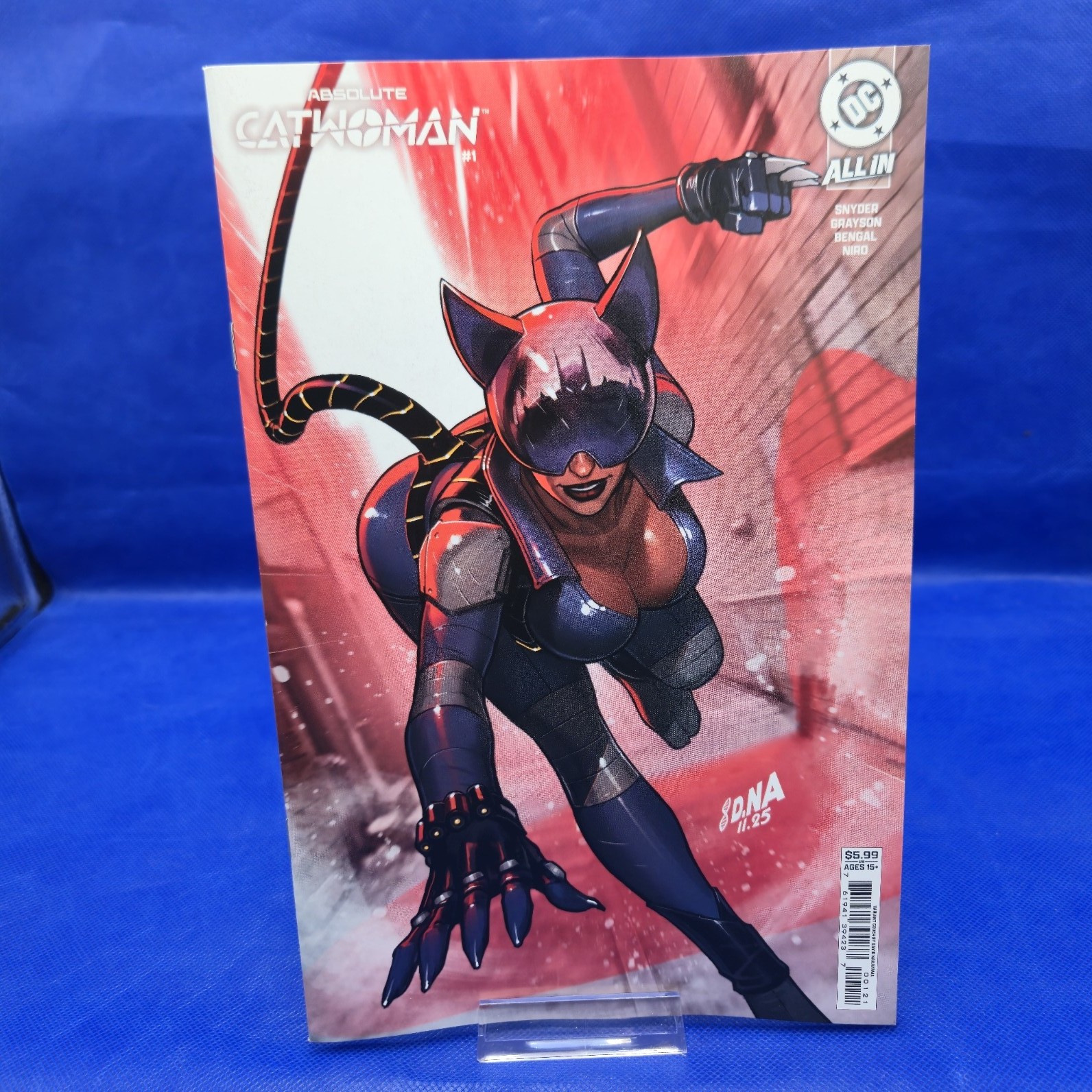 Absolute Catwoman #1 Cover B David Nakayama Card Stock Variant DC 2026 NM