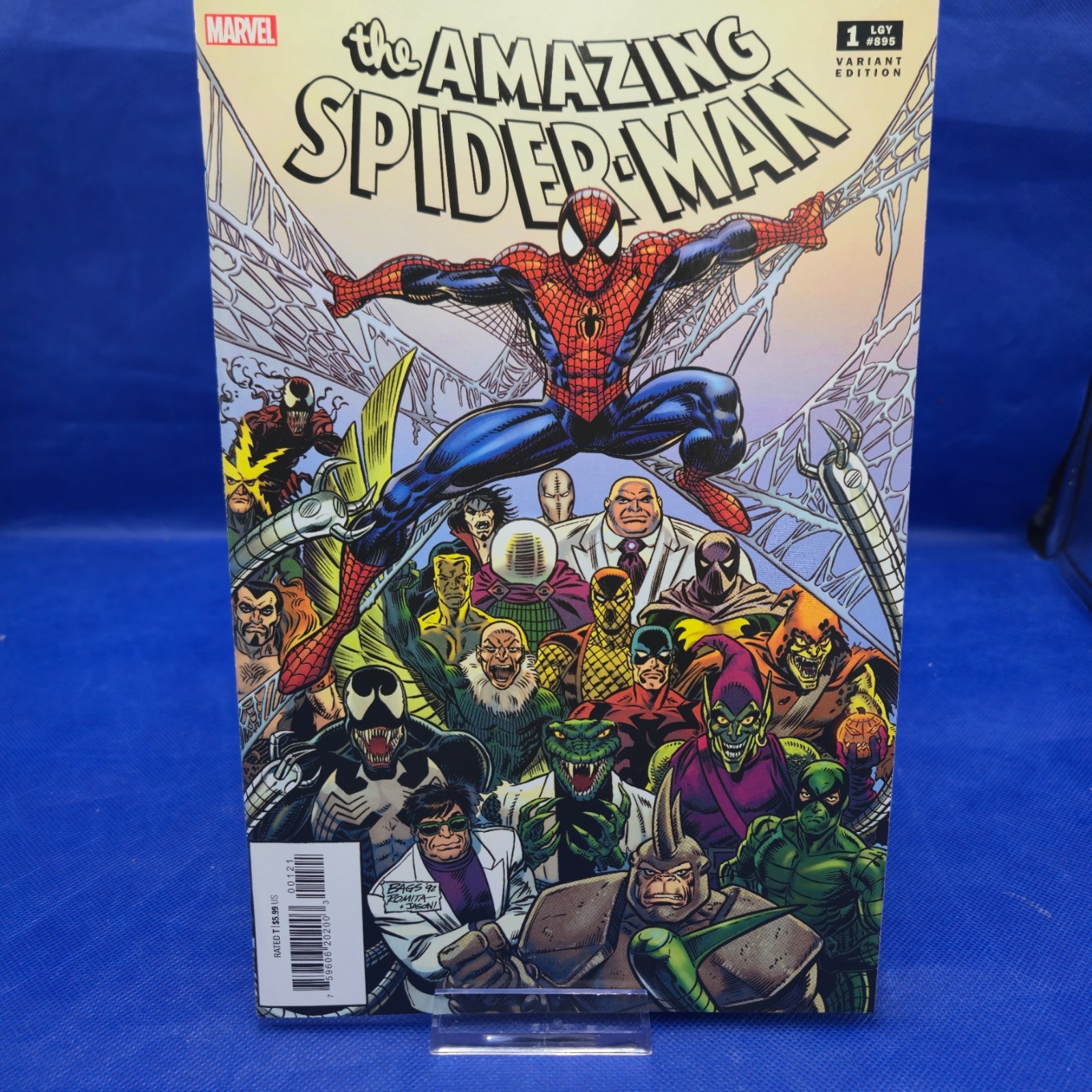 Amazing Spider-Man #1 Bagley & Romita Sr 1:00 Hidden Gem Variant Marvel 2022 NM