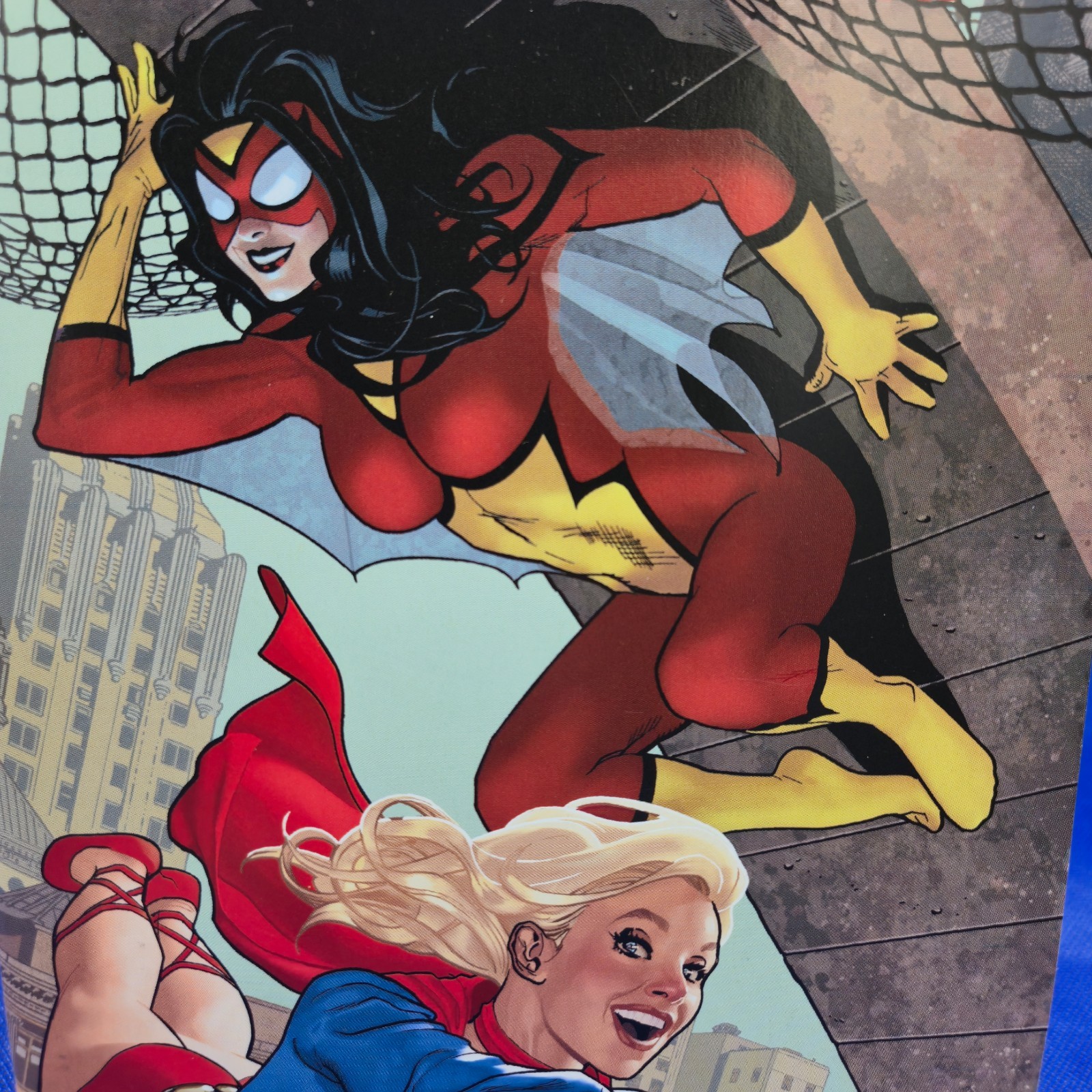 DC / Marvel: Superman / Spider-Man #1 – Cover I – Adam Hughes Variant – NM