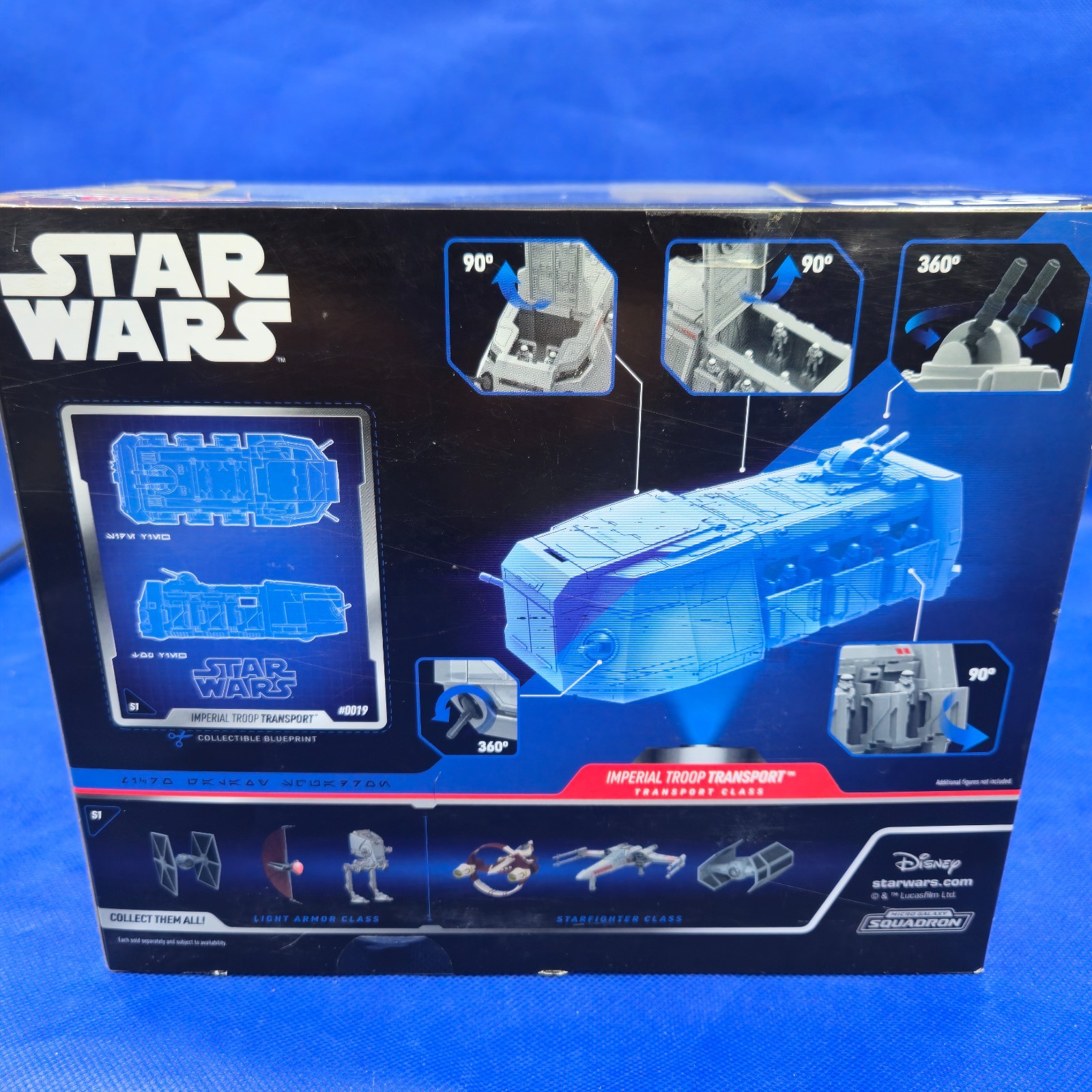 Star Wars Micro Galaxy Squadron Imperial Troop Transport Launch Edition