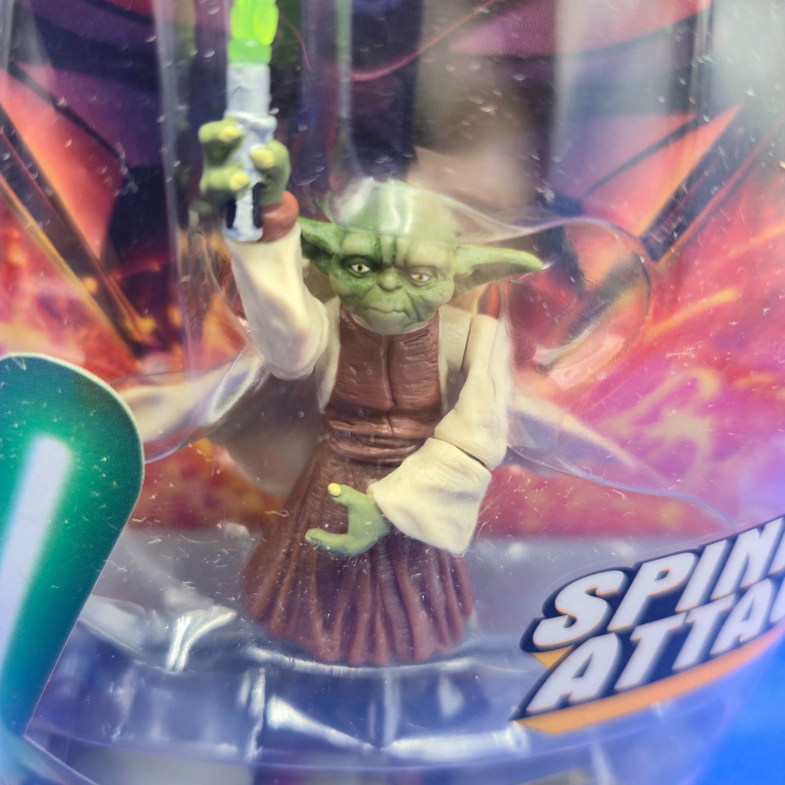 2005 Star Wars Revenge of the Sith Yoda SEALED MOC Hasbro ROTS Jedi Master