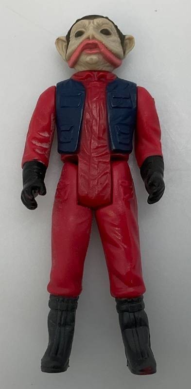 Vintage 1983 Kenner Star Wars Nien Nunb Action Figure – ROTJ – Hong Kong – Loose