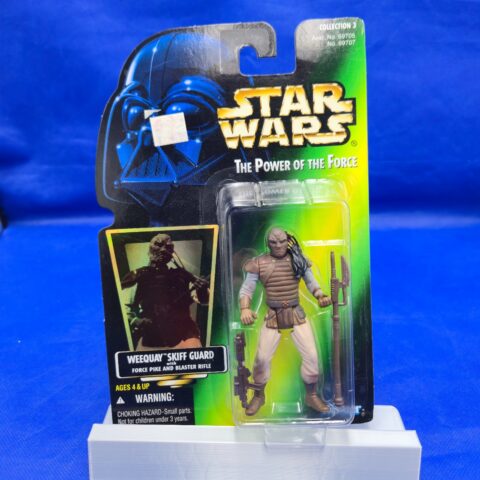 1997 Star Wars POTF Weequay Skiff Guard SEALED MOC Kenner Green Card Jabba