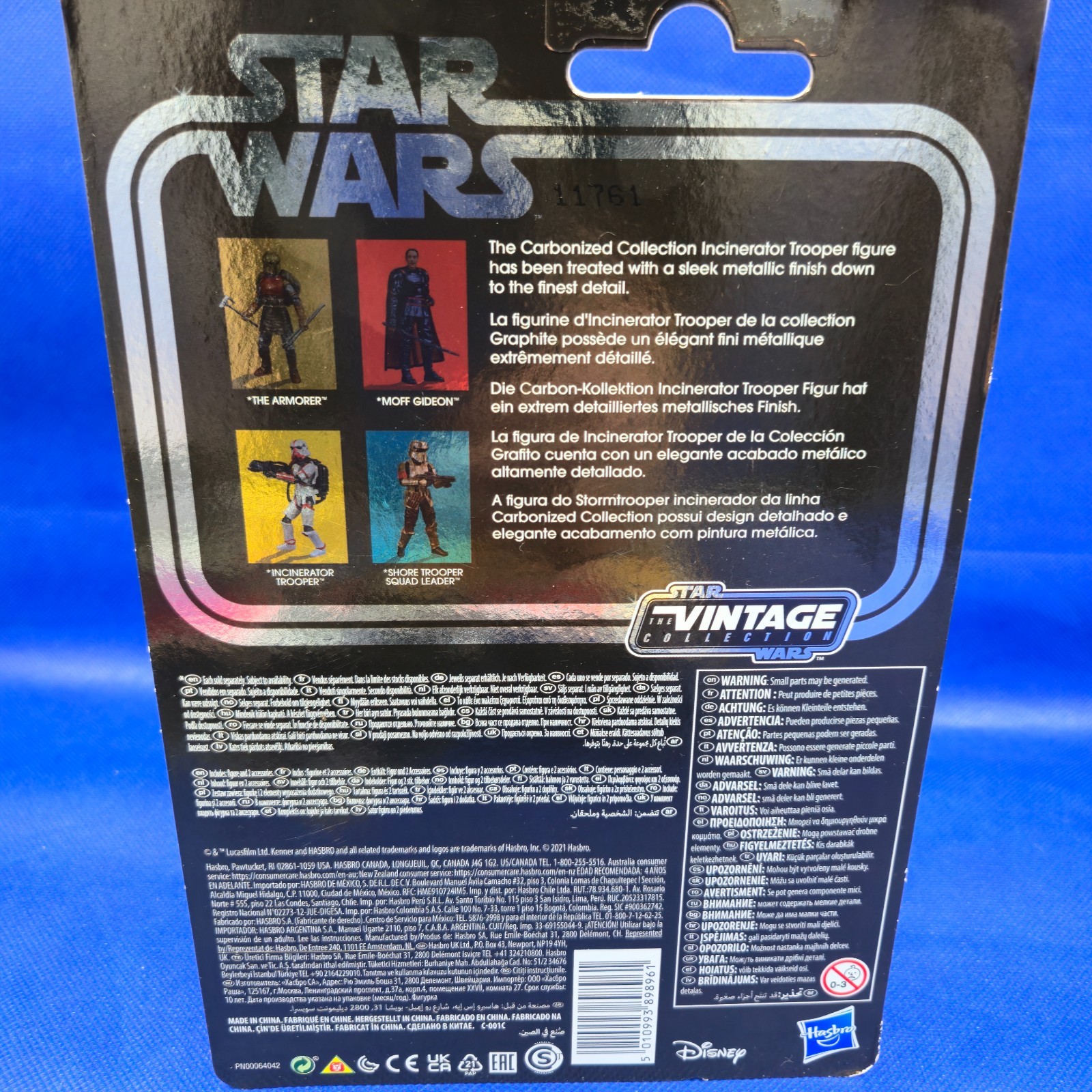 Star Wars Vintage Mandalorian Incinerator Trooper – Carbonized Figure – NEW