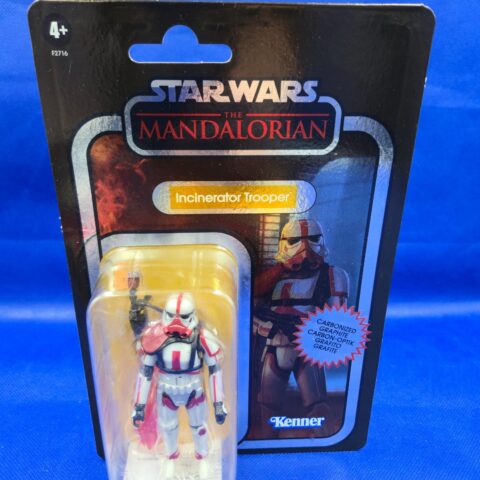 Star Wars Vintage Mandalorian Incinerator Trooper – Carbonized Figure – NEW