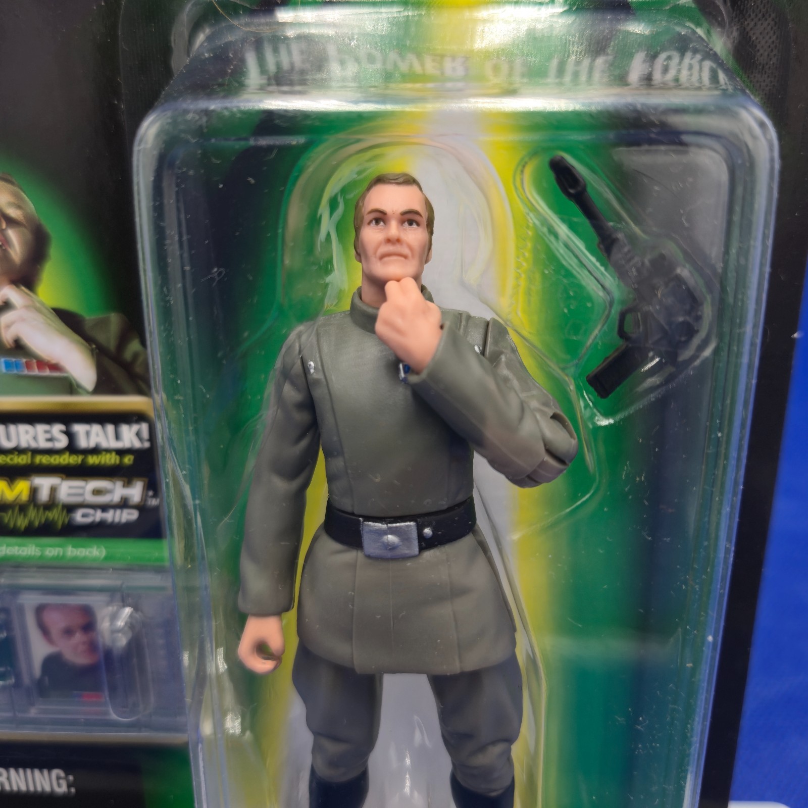1999 Star Wars Admiral Motti CommTech SEALED MOC HTF Imperial Officer Death Star