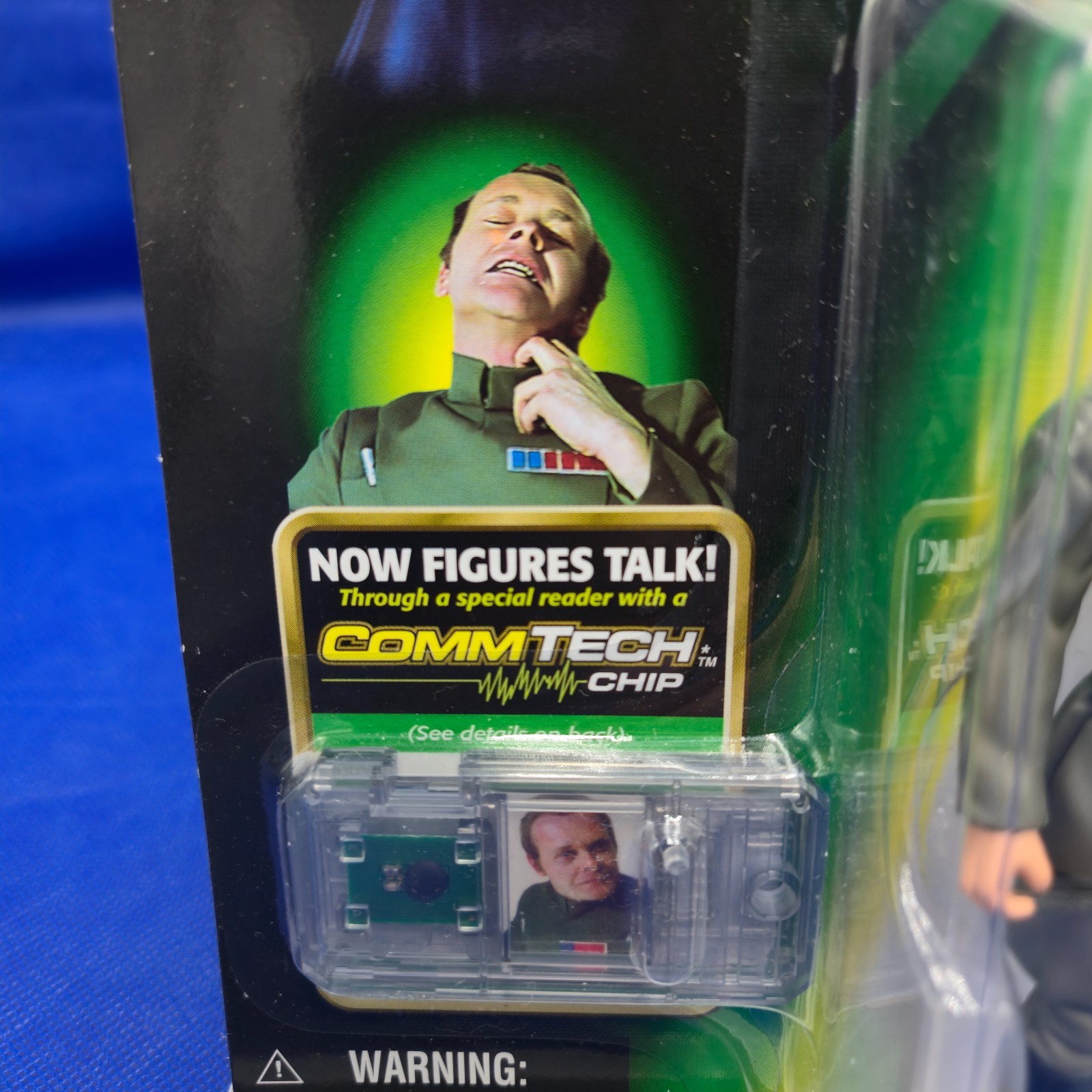 1999 Star Wars Admiral Motti CommTech SEALED MOC HTF Imperial Officer Death Star