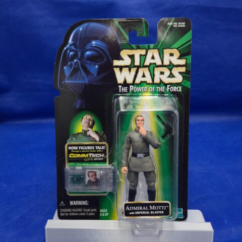 1999 Star Wars Admiral Motti CommTech SEALED MOC HTF Imperial Officer Death Star