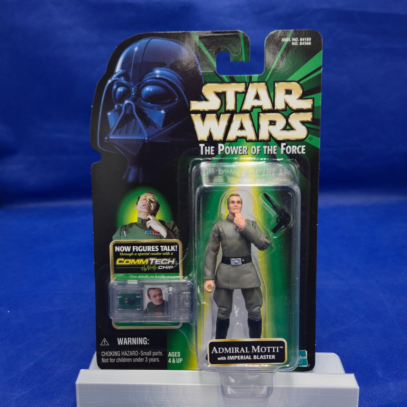 1999 Star Wars Admiral Motti CommTech SEALED MOC HTF Imperial Officer Death Star
