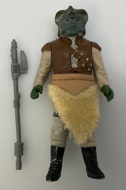 Vintage 1983 Kenner Star Wars Klaatu (Skiff Guard) Action Figure – w/ Vibro Axe