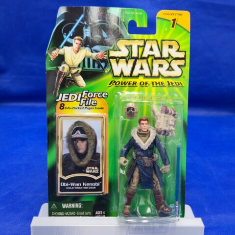 2001 Star Wars POTJ Obi-Wan Kenobi Cold Weather Gear SEALED MOC Jedi Force File