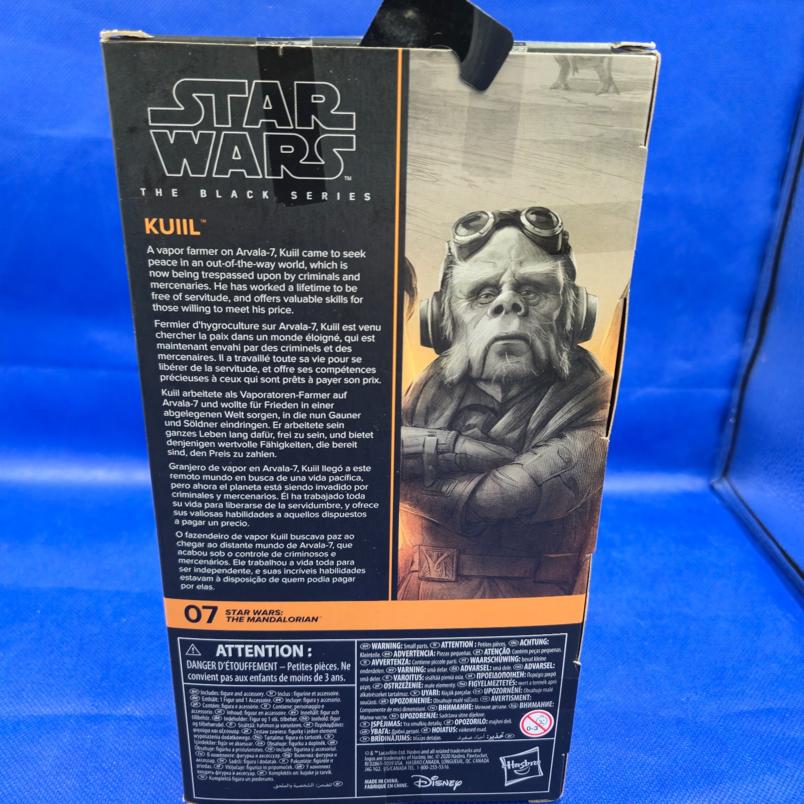 Star Wars Black Series The Mandalorian KUIIL 6 Inch Action Figure Hasbro New