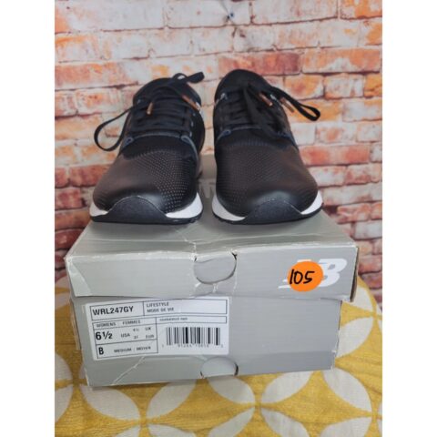 New Balance 247 Women’s Sneakers Size 6.5 Black Copper Metallic