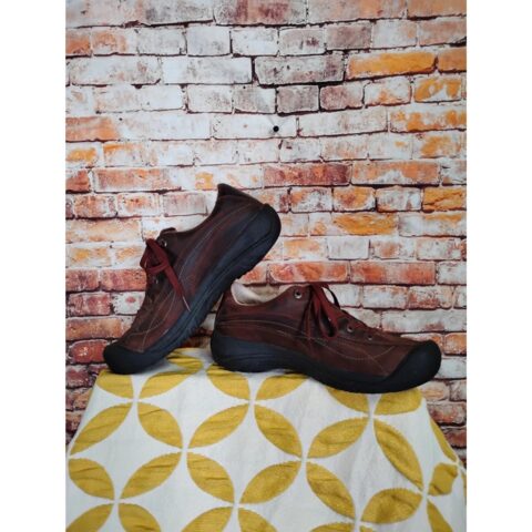 Keen Presidio Women’s Leather Lace Up Oxford Shoes Size 9 Brown Casual