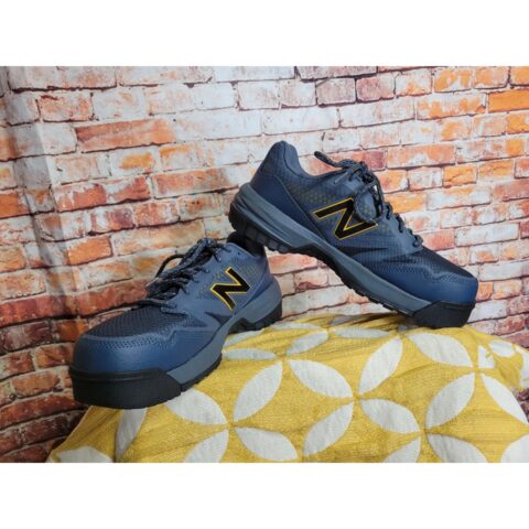 New Balance Men’s 9 Industrial Composite Toe Slip Resistant Work Sneakers Blue