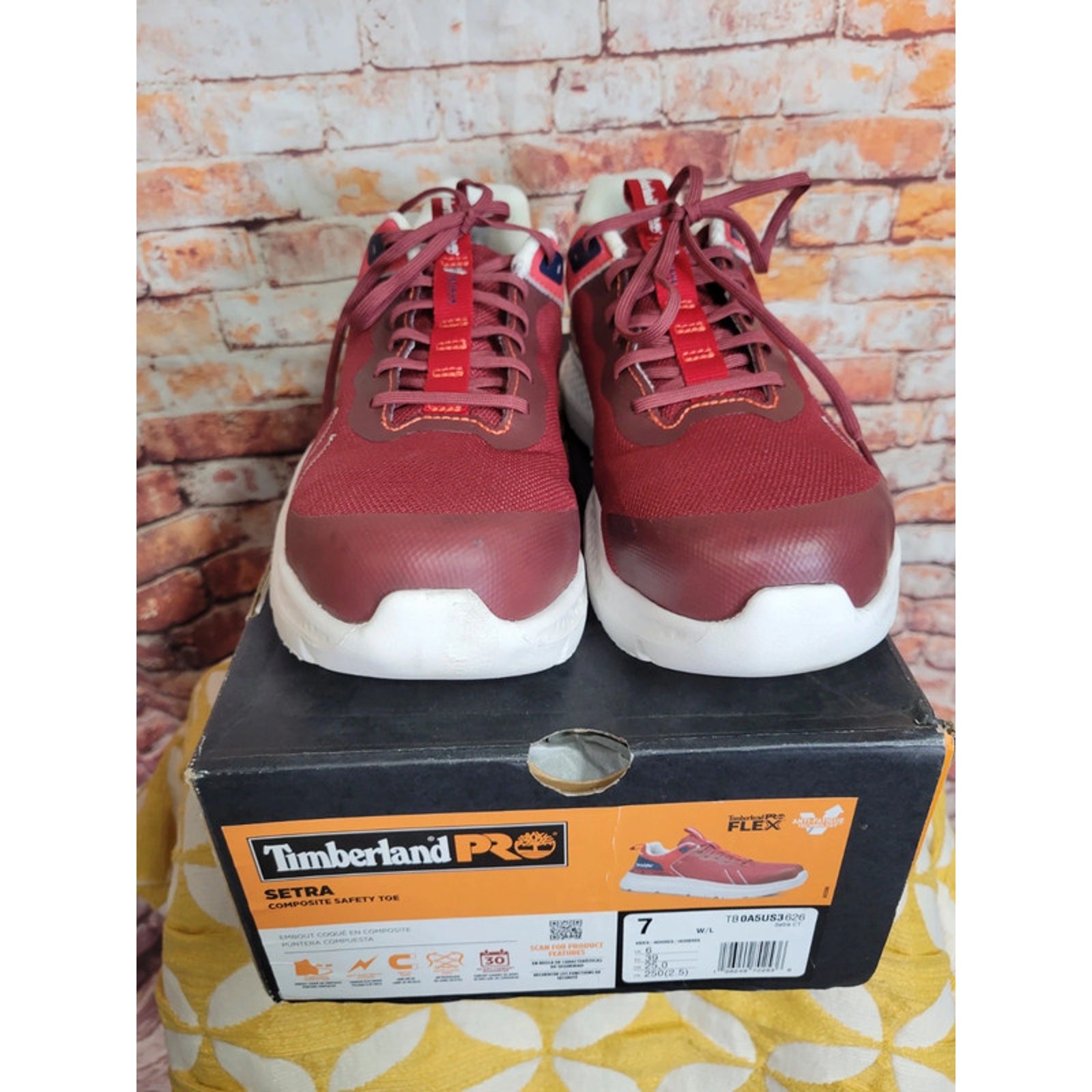 Timberland PRO Setra Composite Safety Toe Work Sneaker