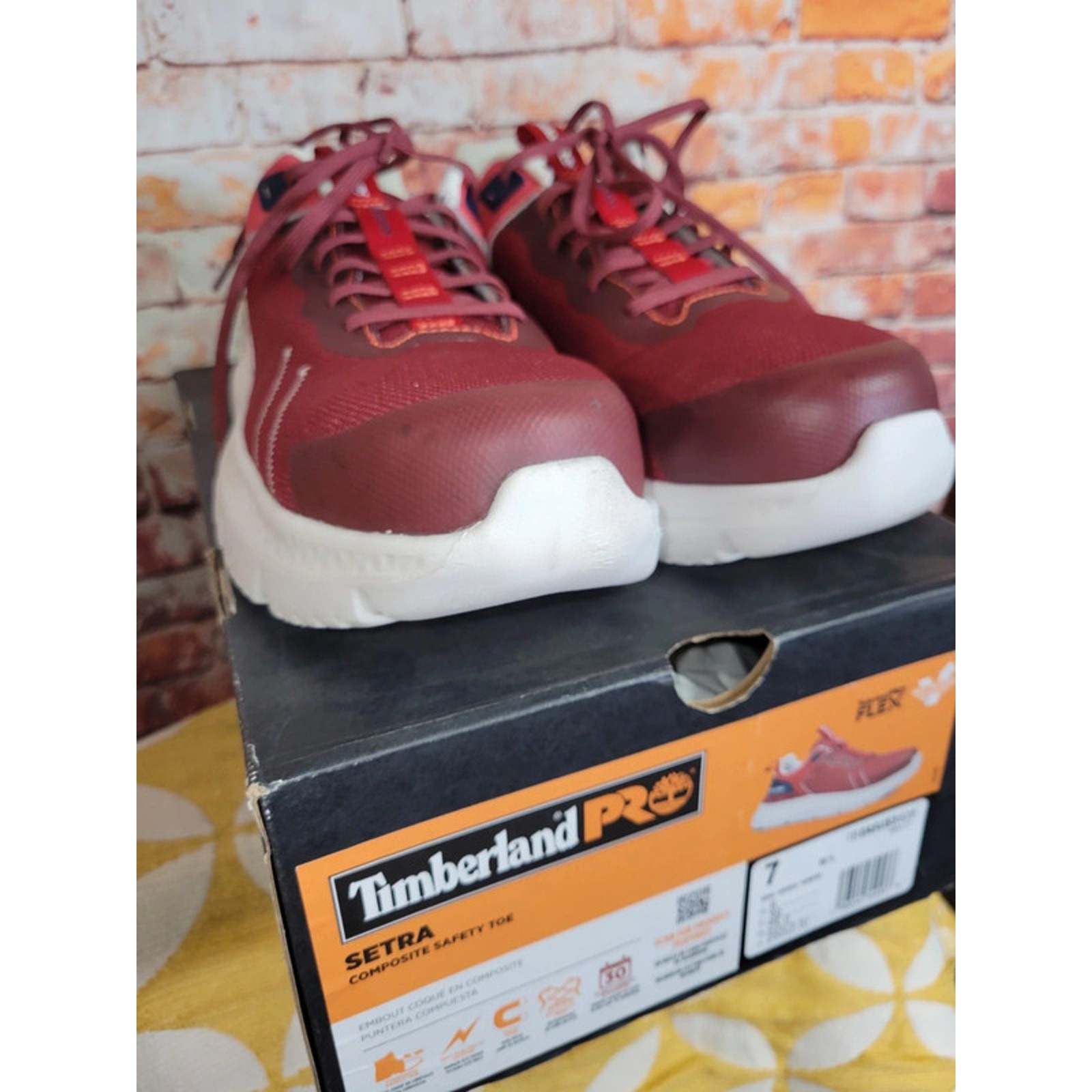 Timberland PRO Setra Composite Safety Toe Work Sneaker