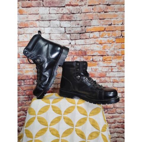 Vintage Harley-Davidson Motorcycle Boots Men’s Size 13 Black Leather