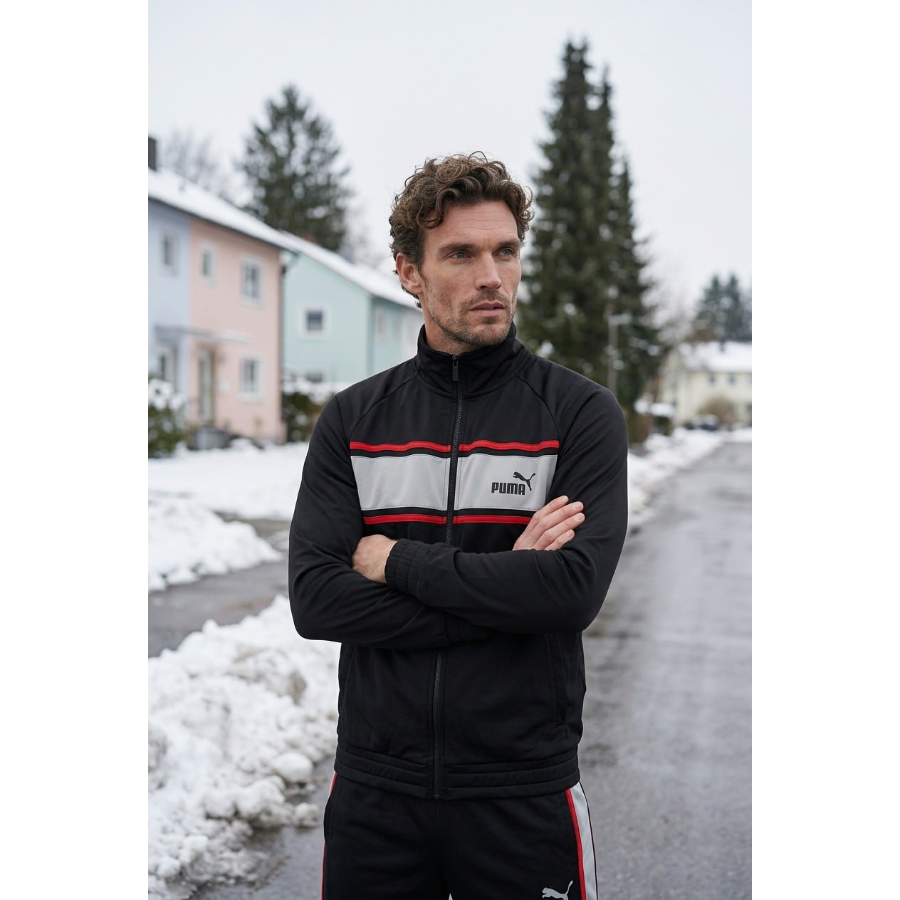 Puma Sport Lifestyle track jacket black