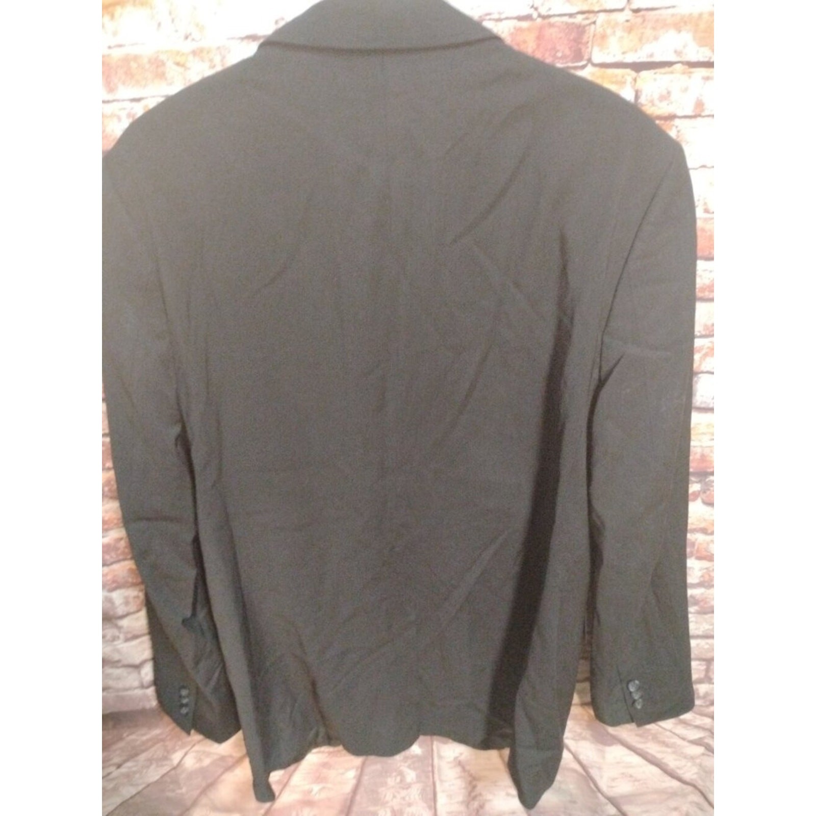 Banana Republic Mens Black Modern Fit Blazer Size 42L