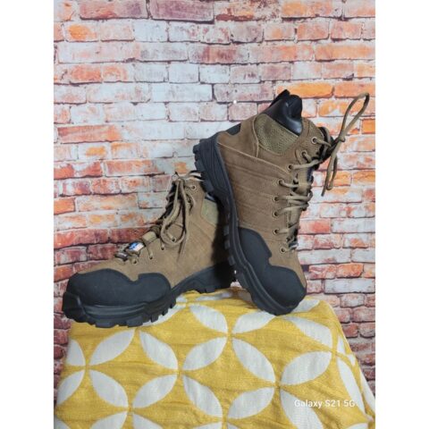 5.11 Tactical Cable Hiker Carbon Tac Safety Toe Boots Men’s 7.5 Dark Coyote