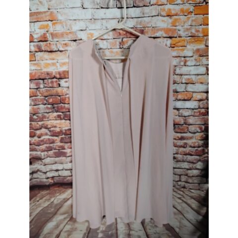 Vince Camuto Women’s Cape Dress Size 6 Beige Sleeveless