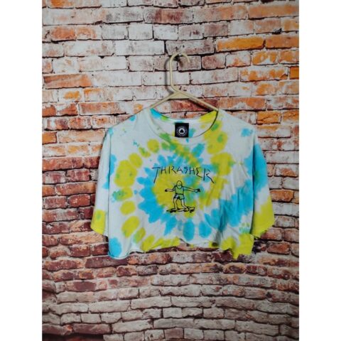 Thrasher Tie Dye Crop Top