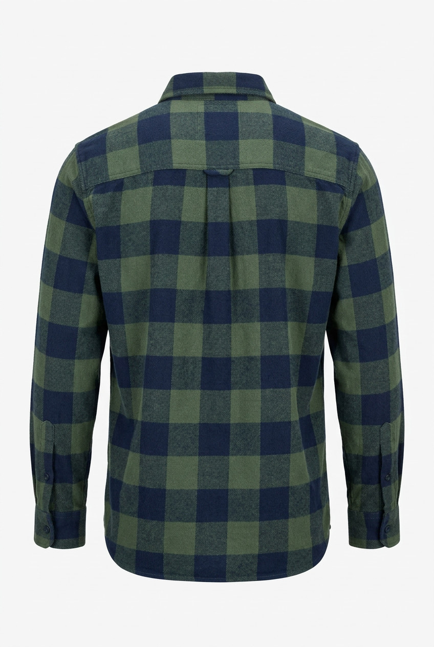 Field and Stream Green/navy buffalo/tartan Plaid Flannel XL Shirt