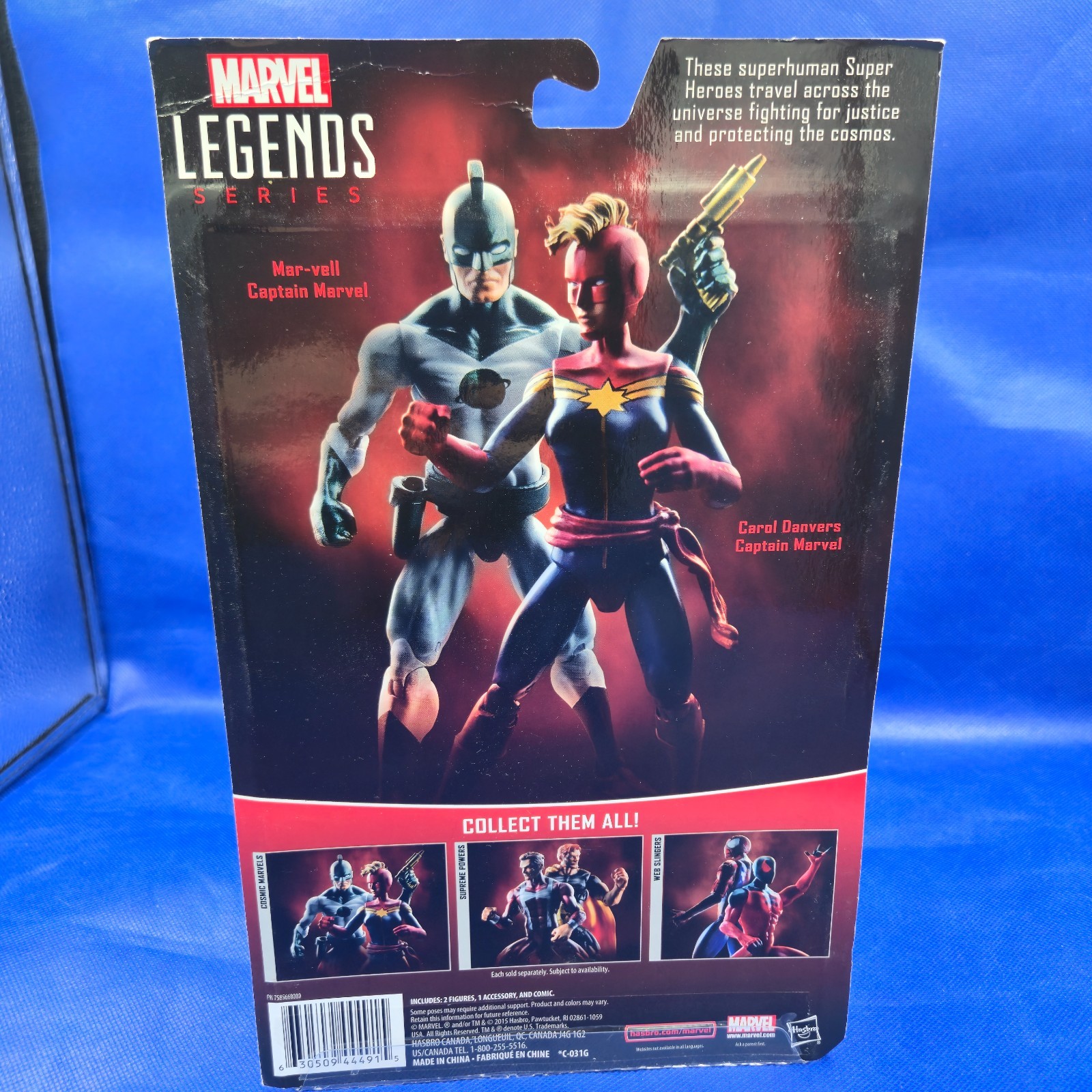 Marvel Legends Cosmic Marvels 2-Pack – Captain Marvel & Captain Universe NEW