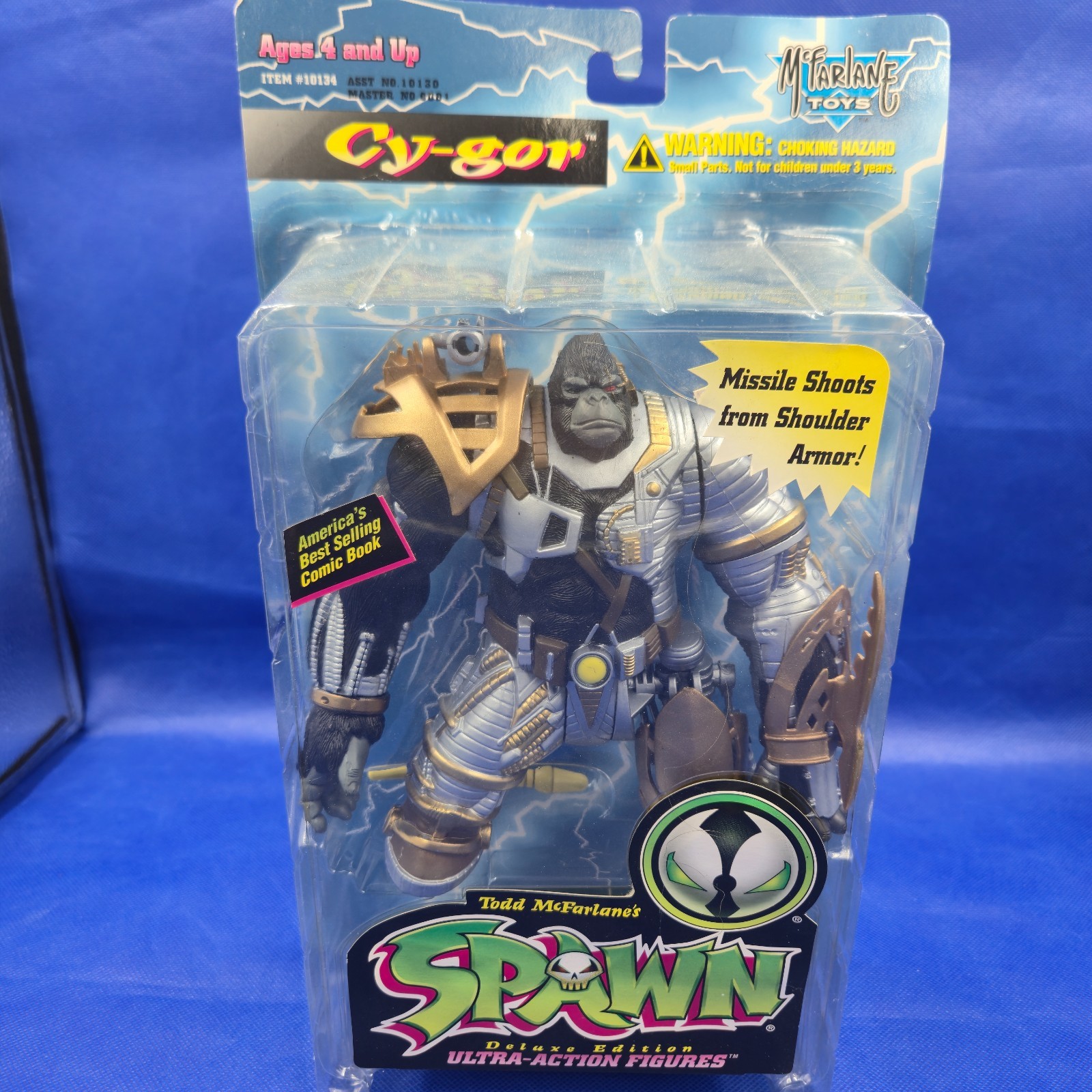 Spawn Deluxe Edition Cy-Gor 1995 Ultra-Action Figure McFarlane Toys NEW Sealed