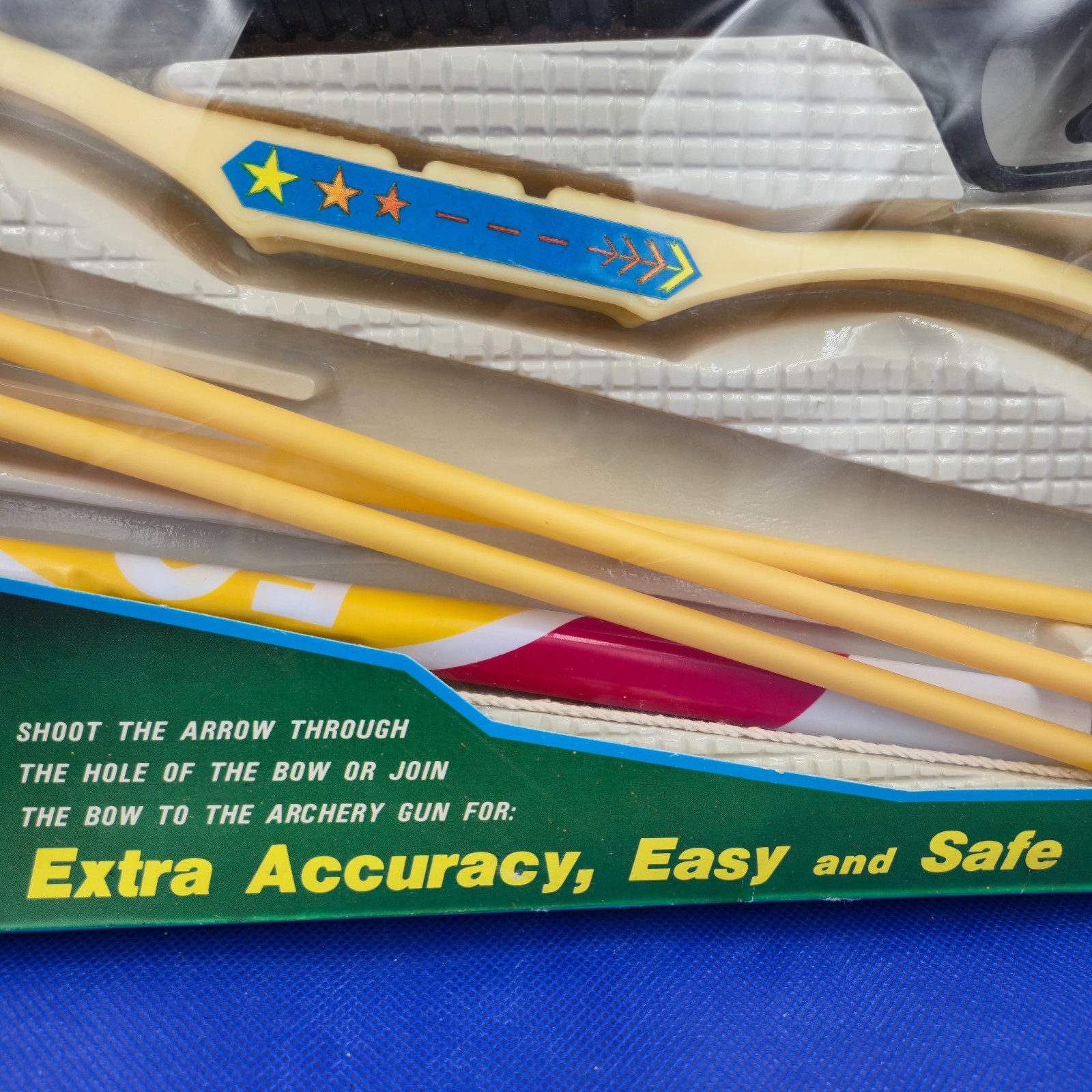 Vintage 1986 2-in-1 Cross Bow Gun Toy | Alex Trading | Taiwan | Sealed