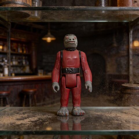 Vintage 1978 Kenner Star Wars Red Snaggletooth Action Figure – Hong Kong – GMFGI