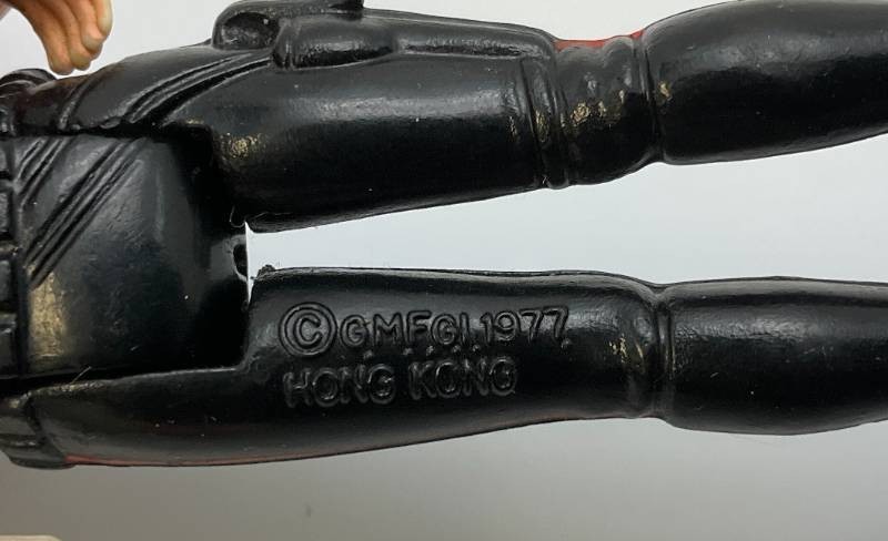 Vintage 1977 Kenner Star Wars Han Solo Action Figure w/ Original Blaster – HK
