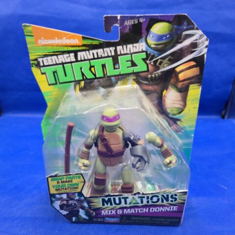 2015 Playmates TMNT Mutations Mix & Match Donatello Figure MOC
