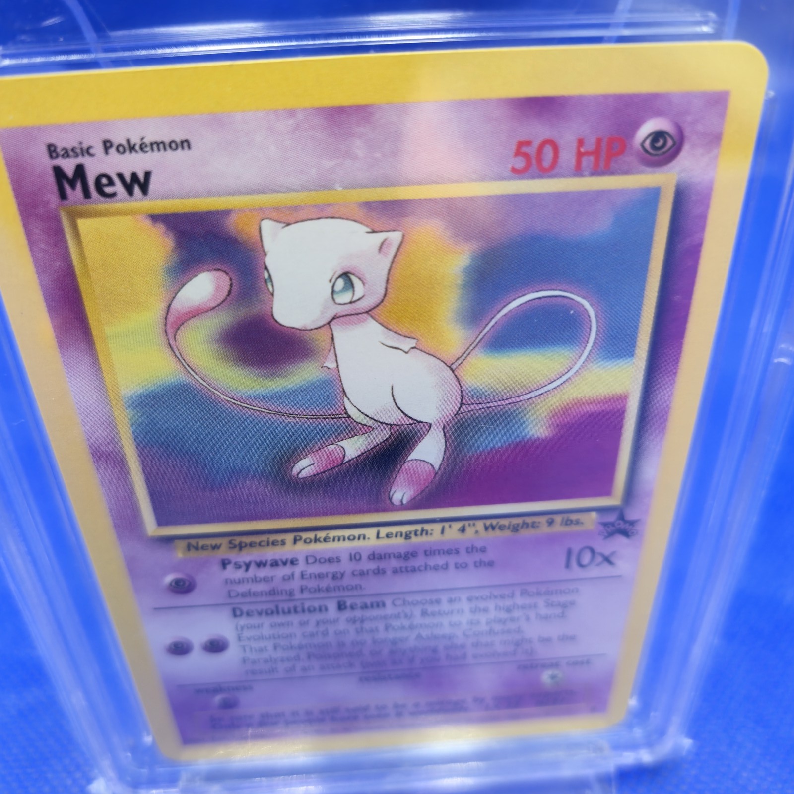 2000 Pokemon Mew Black Star Promo #8 CGC 8 NM/MINT