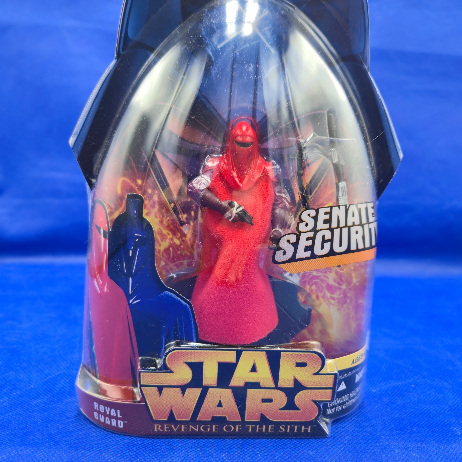 2005 Star Wars Revenge of the Sith Royal Guard RED Senate Security SEALED MOC RO