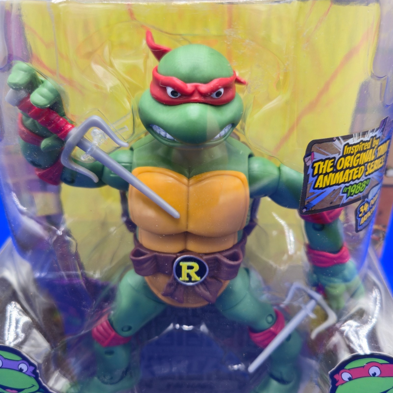 TMNT Classic Collection Raphael Action Figure Playmates New In Box