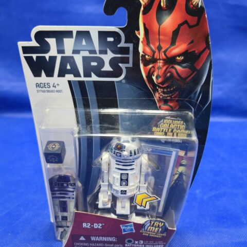 Star Wars Movie Heroes R2-D2 Electronic Carded 2012 Phantom Menace