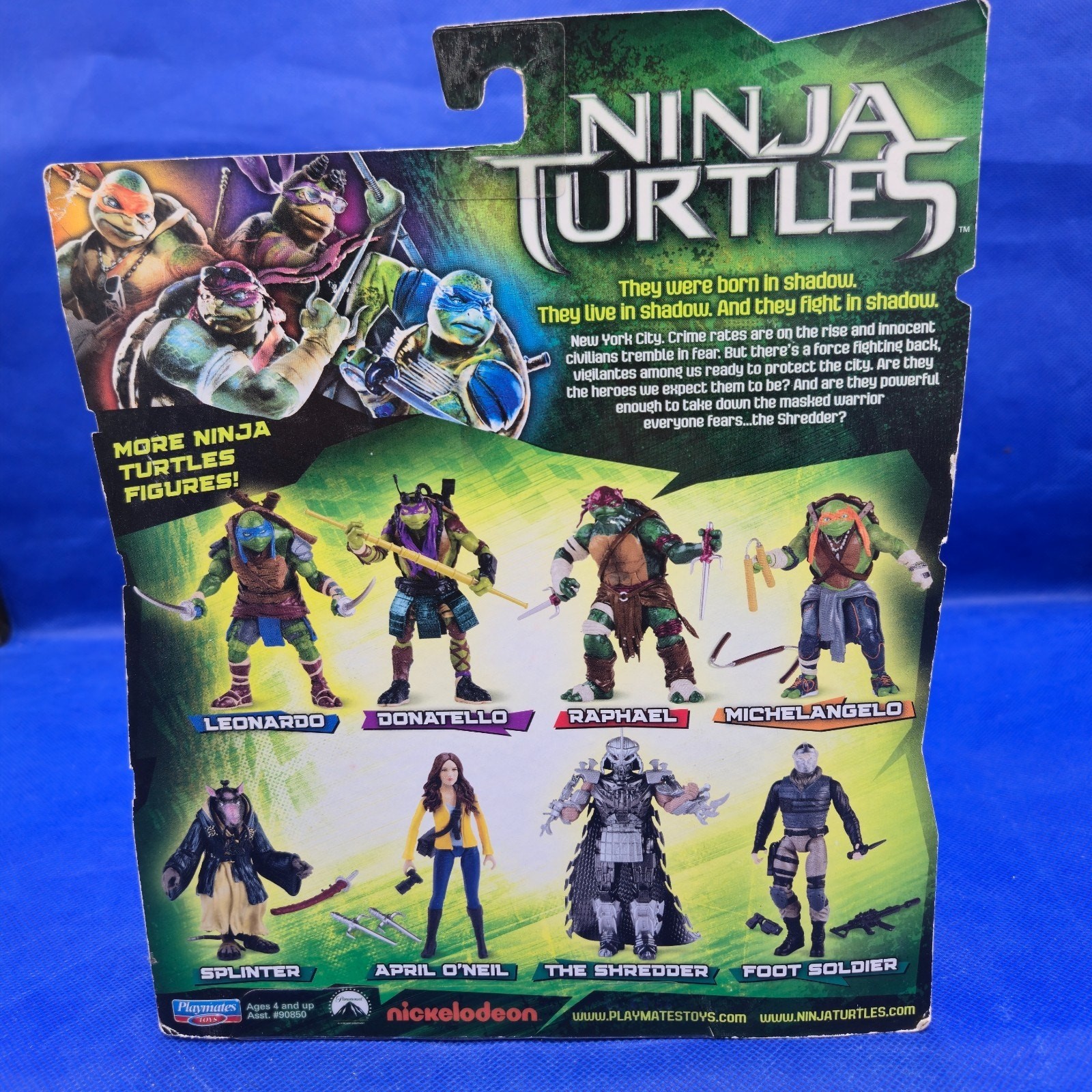 2015 Playmates TMNT April O’Neil Action Figure New on Card MOC
