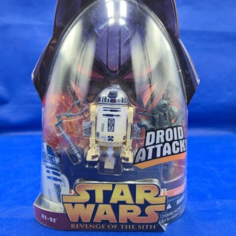 2005 Star Wars Revenge of the Sith R2-D2 SEALED MOC Hasbro ROTS Episode III