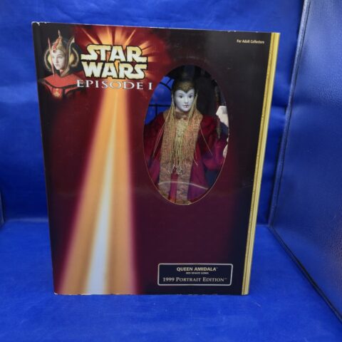 Star Wars Episode I Queen Amidala 1999 Portrait Edition Doll Red Gown