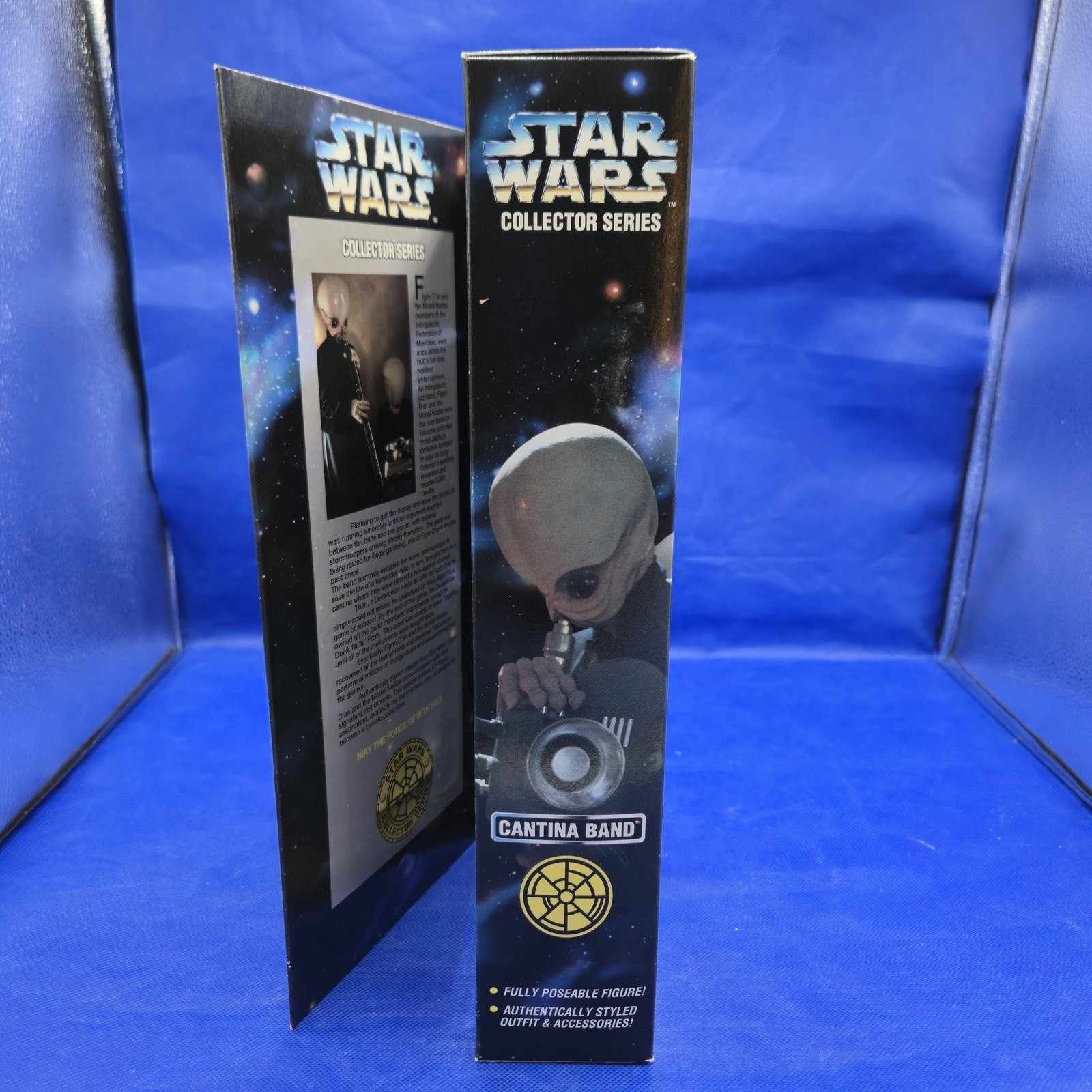 Star Wars Collector Series 12in Doikk Na’ts Cantina Band 1997 Sealed